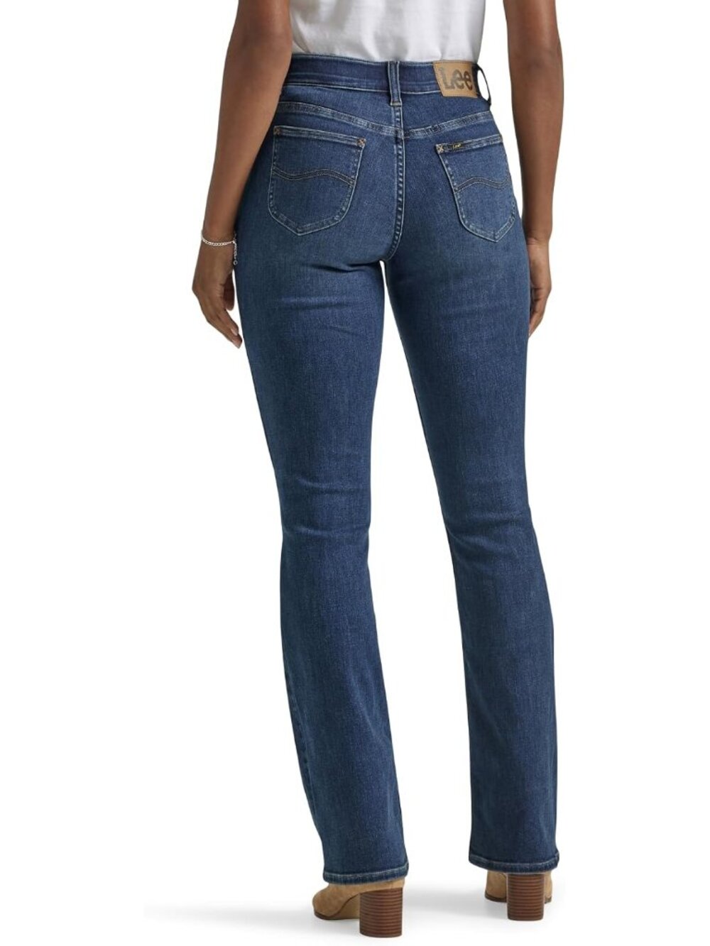 Women's Ultra Lux Comfort with Flex Motion Bootcut Jean - Picture 3 of 6